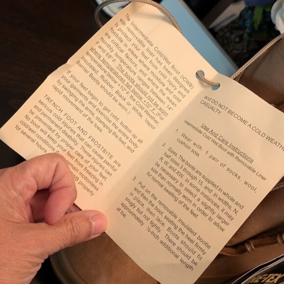 B31 BELLEVILLE Intermediate Cold Wet Weather Military Boots - Picture 5 of 16